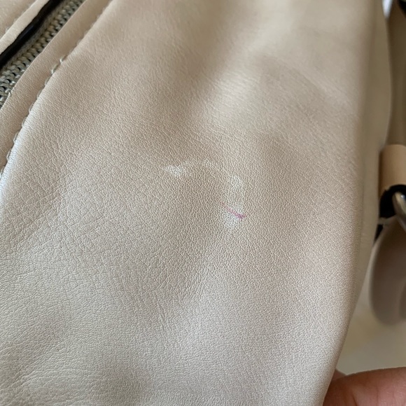 Zara Basic Leather Satchel - Picture 3 of 8